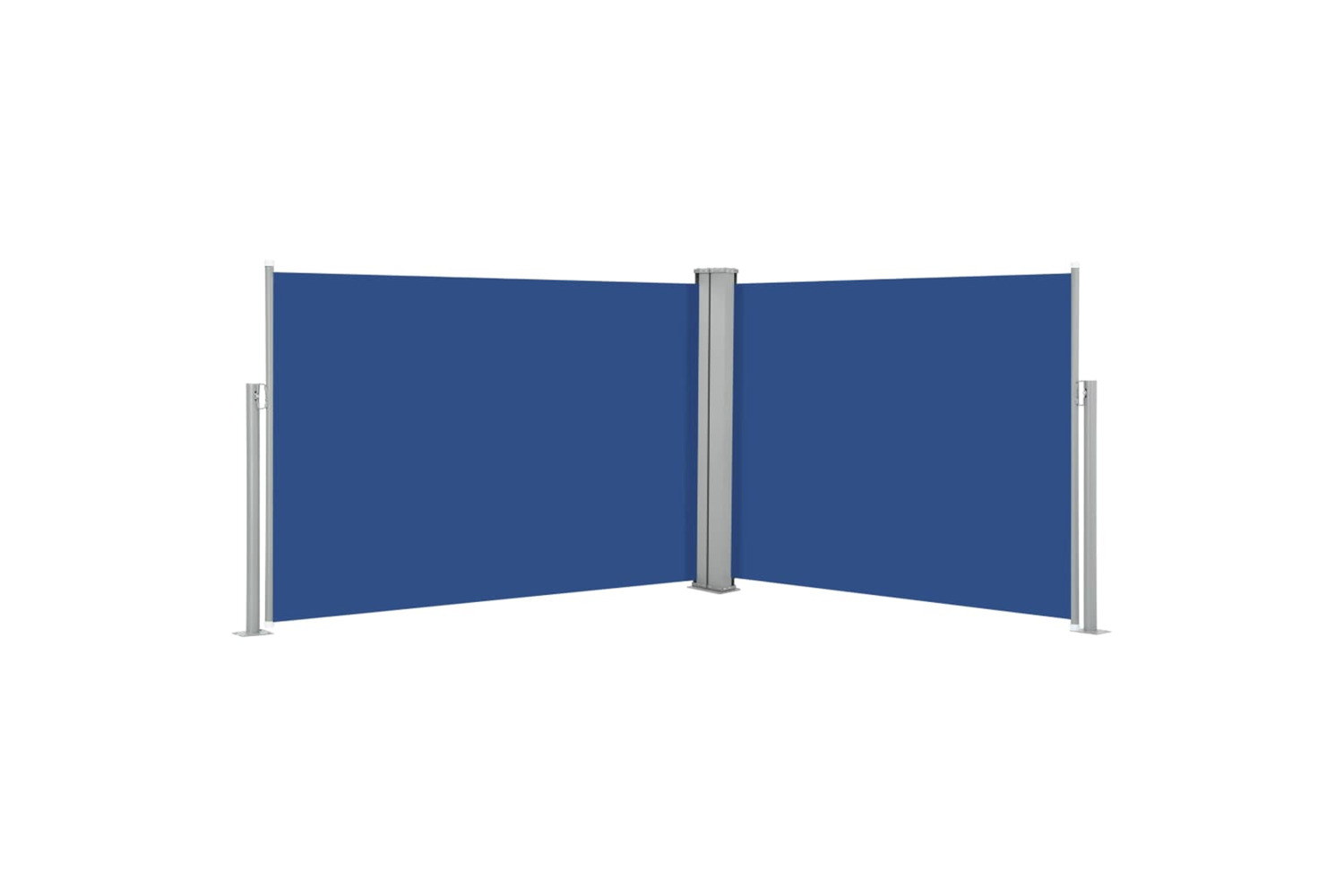 vidaXL 48476 Retractable Side Awning Blue 100x1000cm