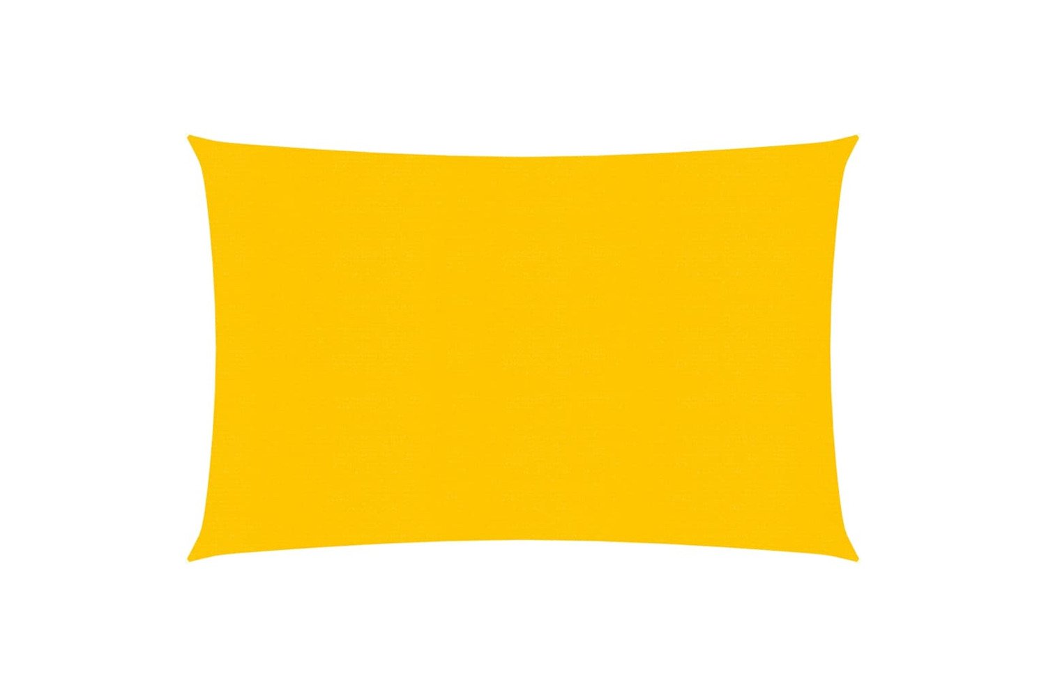 vidaXL 311565 Sunshade Sail 160 G/m² Yellow 2.5x4.5 M Hdpe
