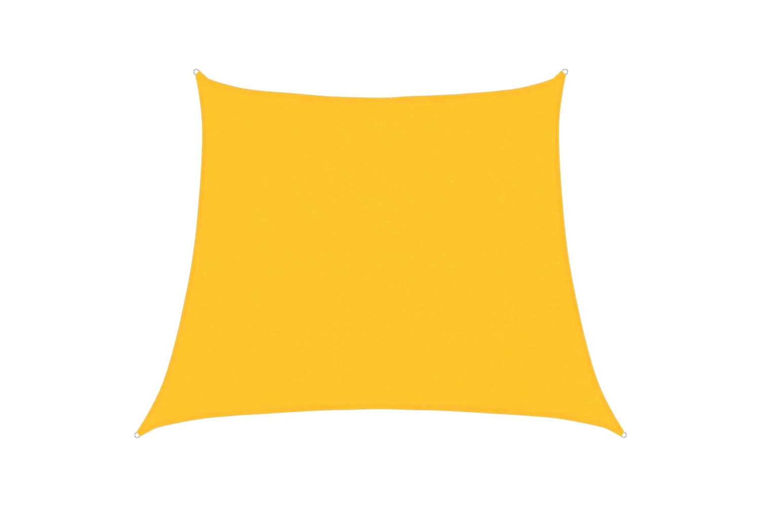 vidaXL 311599 Sunshade Sail 160 G/m² Yellow 3/4x3 M Hdpe