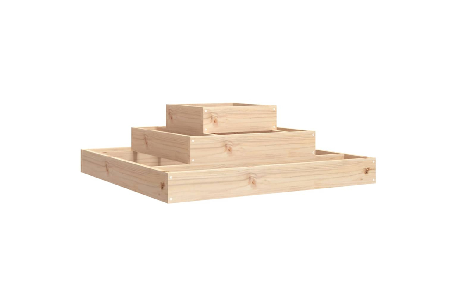 vidaXL 823864 Planter 80x80x27cm Solid Wood Pine