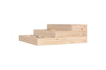 Vidaxl 823906 Planter 78x78x27 Cm Solid Wood Pine