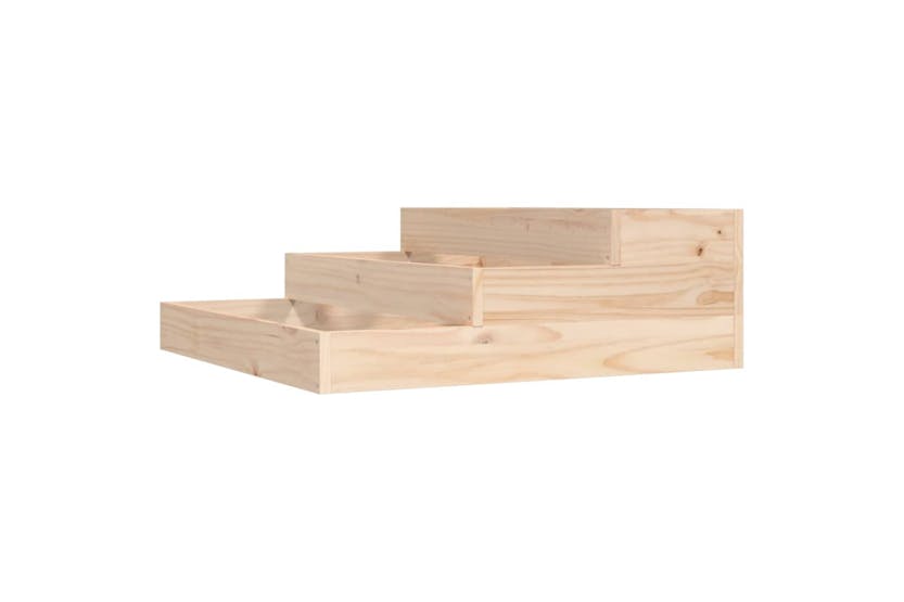 Vidaxl 823906 Planter 78x78x27 Cm Solid Wood Pine