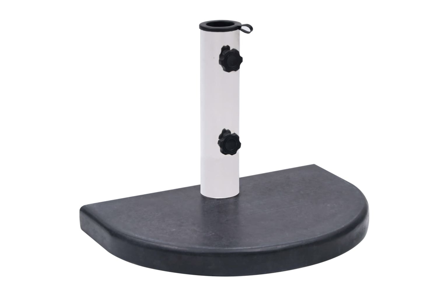 vidaXL Umbrella Base Black 40x28x4cm Granite