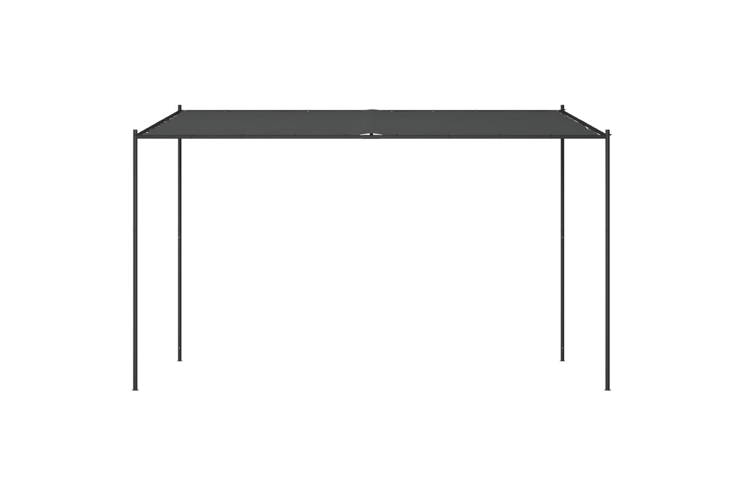 vidaXL 362465 Gazebo Anthracite 4x4 M 180 G/m² Fabric And Steel