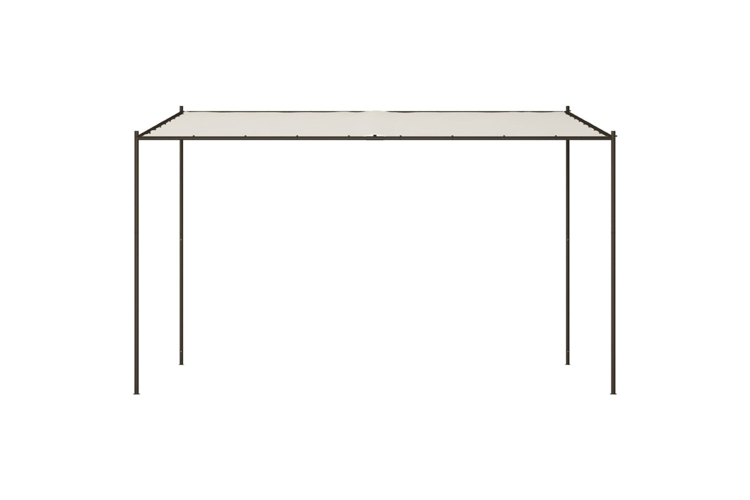 vidaXL 362464 Gazebo White 4x4 M 180 G/m² Fabric And Steel