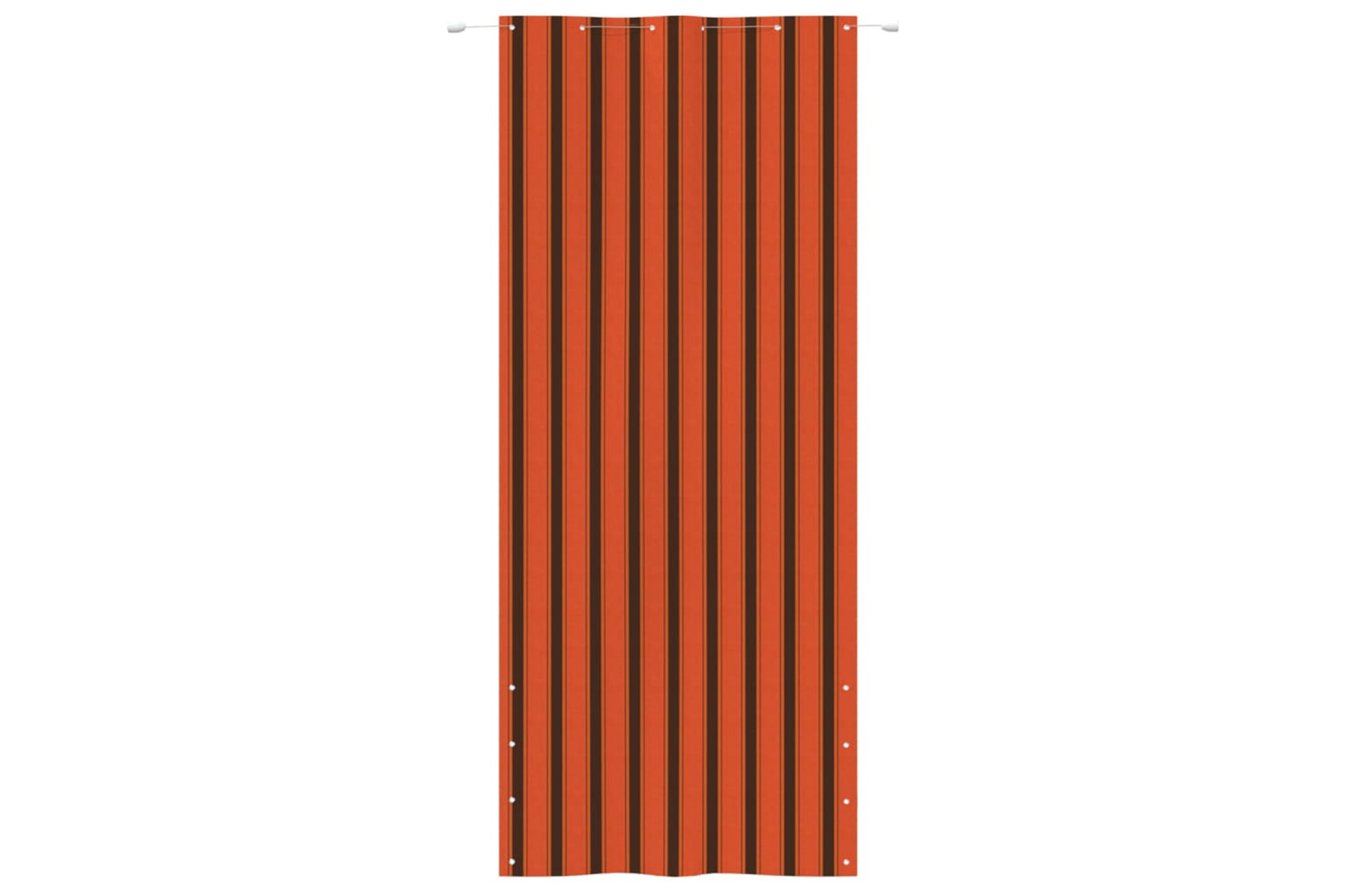 vidaXL 148570 Balcony Screen Orange And Brown 120x240cm Oxford Fabric