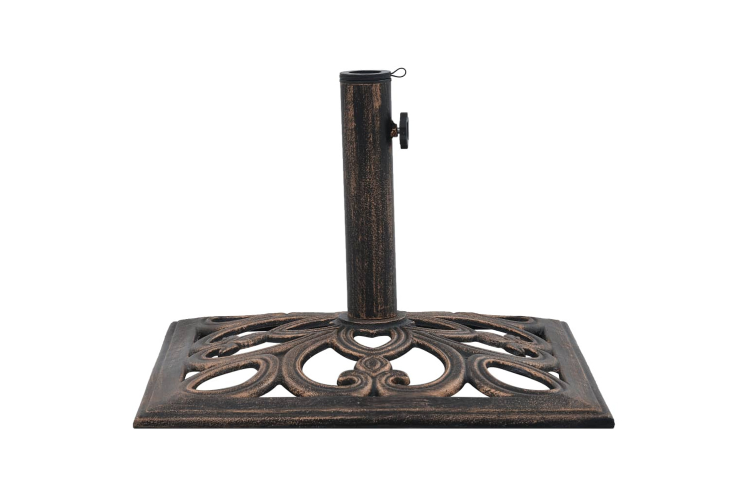 vidaXL 47868 Umbrella Base Bronze 12 Kg 49cm Cast Iron