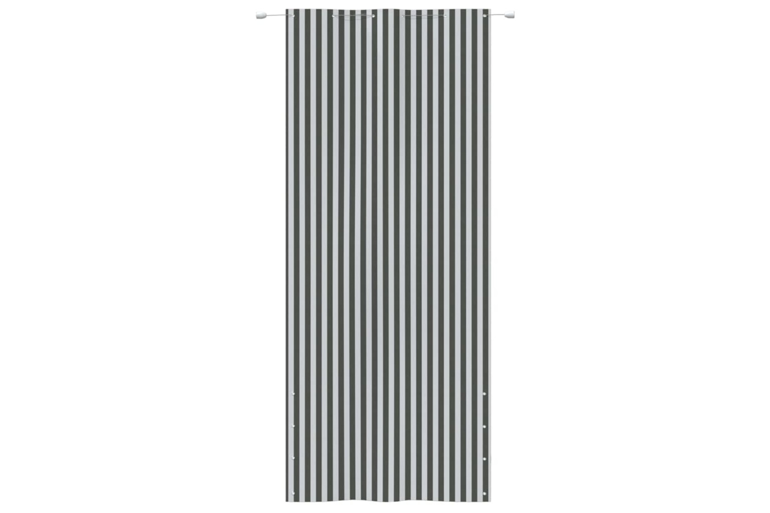 vidaXL 148575 Balcony Screen Anthracite And White 120x240cm Oxford Fabric