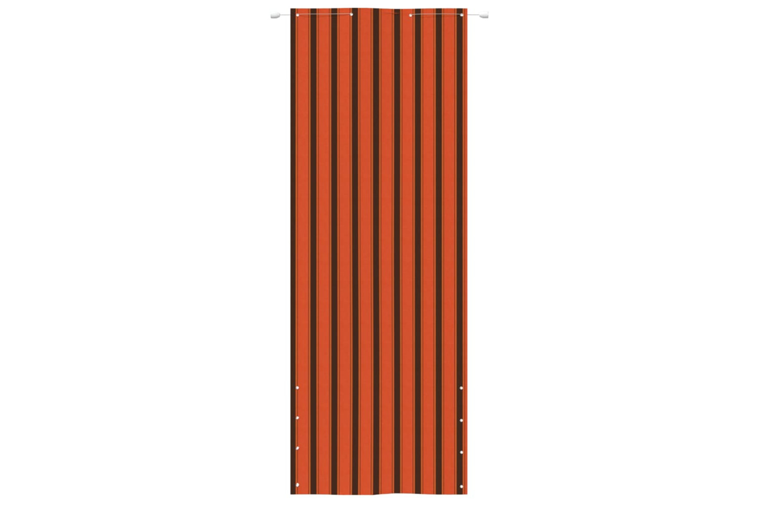 vidaXL 148568 Balcony Screen Orange And Brown 80x240cm Oxford Fabric