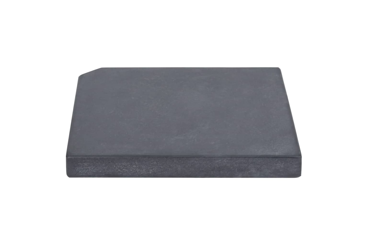 vidaXL 313669 Umbrella Weight Plate Black Granite Square 25 Kg