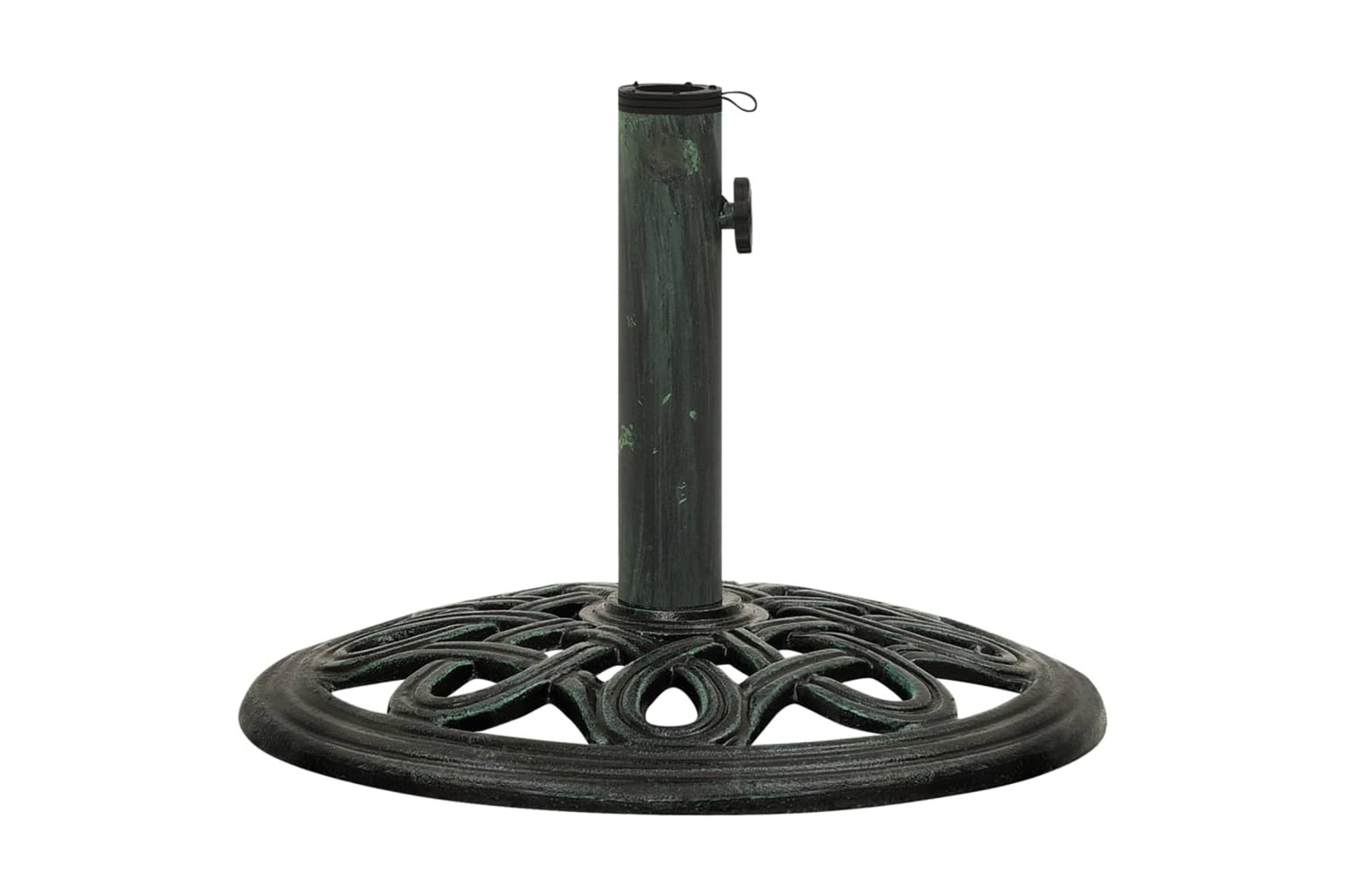 vidaXL 317765 Umbrella Base Green 40x40x32cm Cast Iron