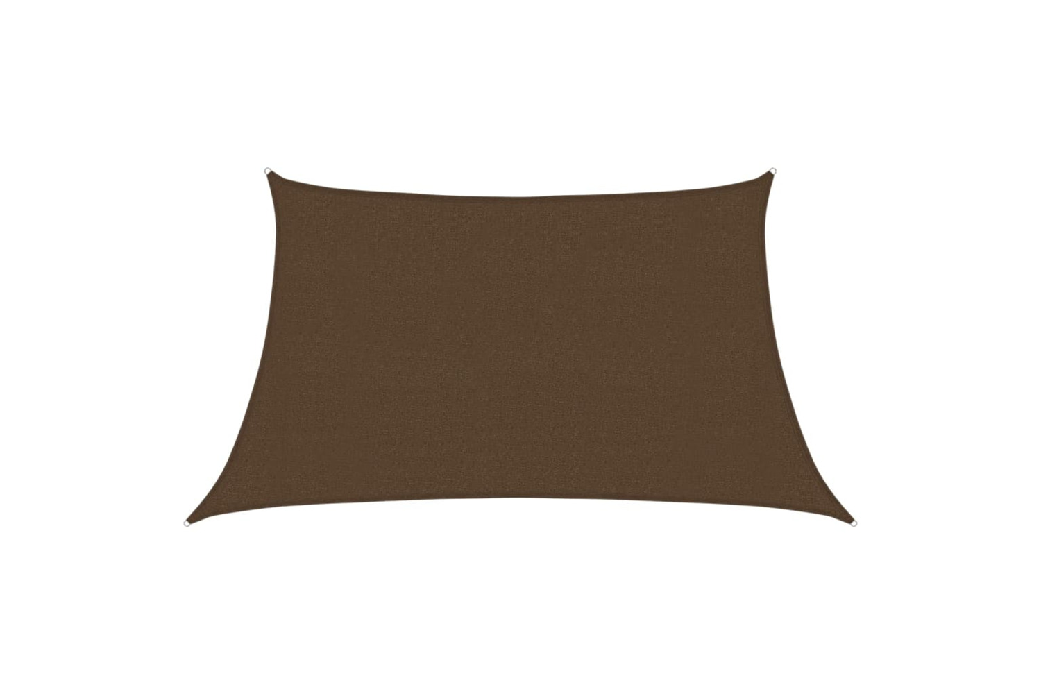 vidaXL 311818 Sunshade Sail 160 G/m² Brown 3/4x2 M Hdpe
