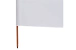 Vidaxl 44543 6-panel Wind Screen Fabric 800x80 Cm White