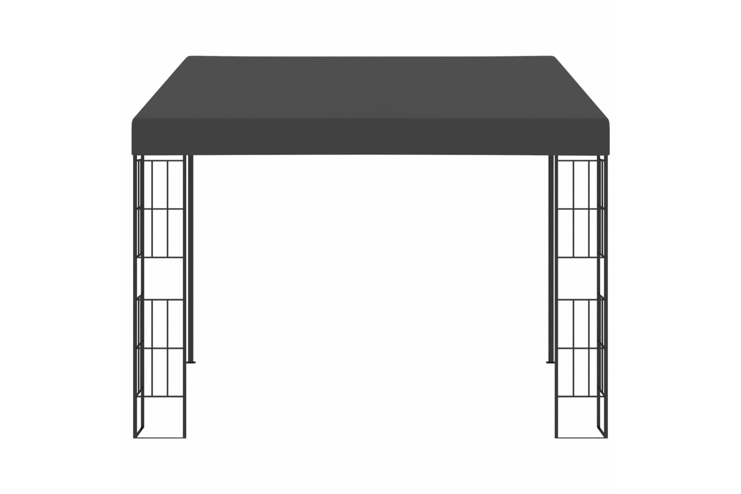 vidaXL 47990 Wall-mounted Gazebo 3x3 M Anthracite Fabric