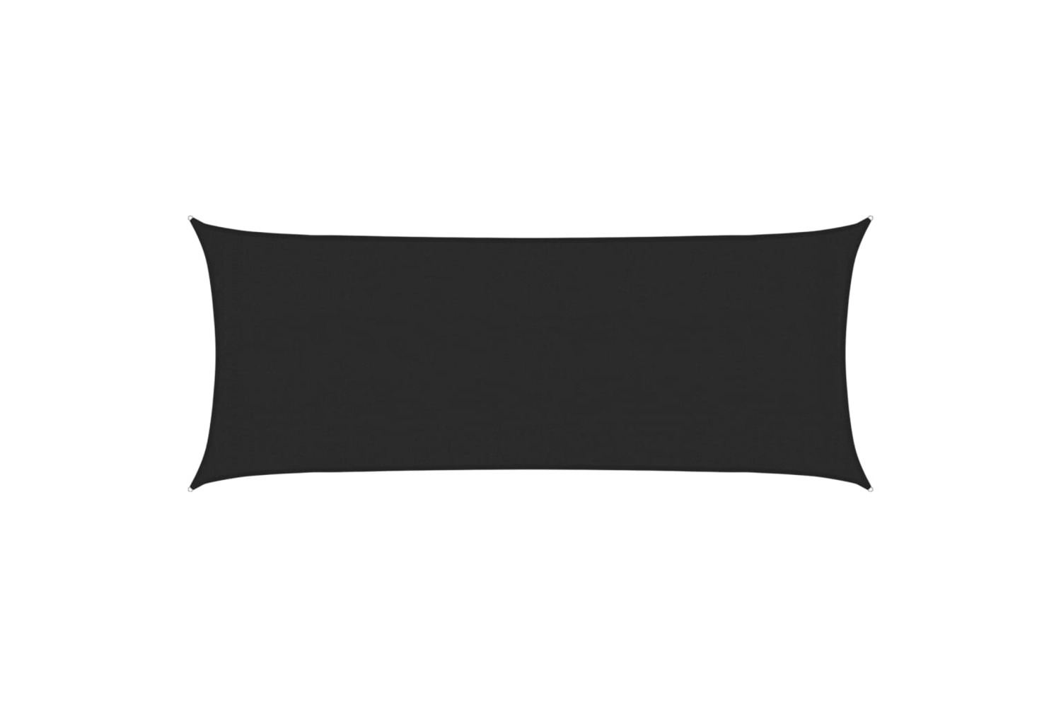 vidaXL 311725 Sunshade Sail 160 G/m² Black 2x4.5 M Hdpe