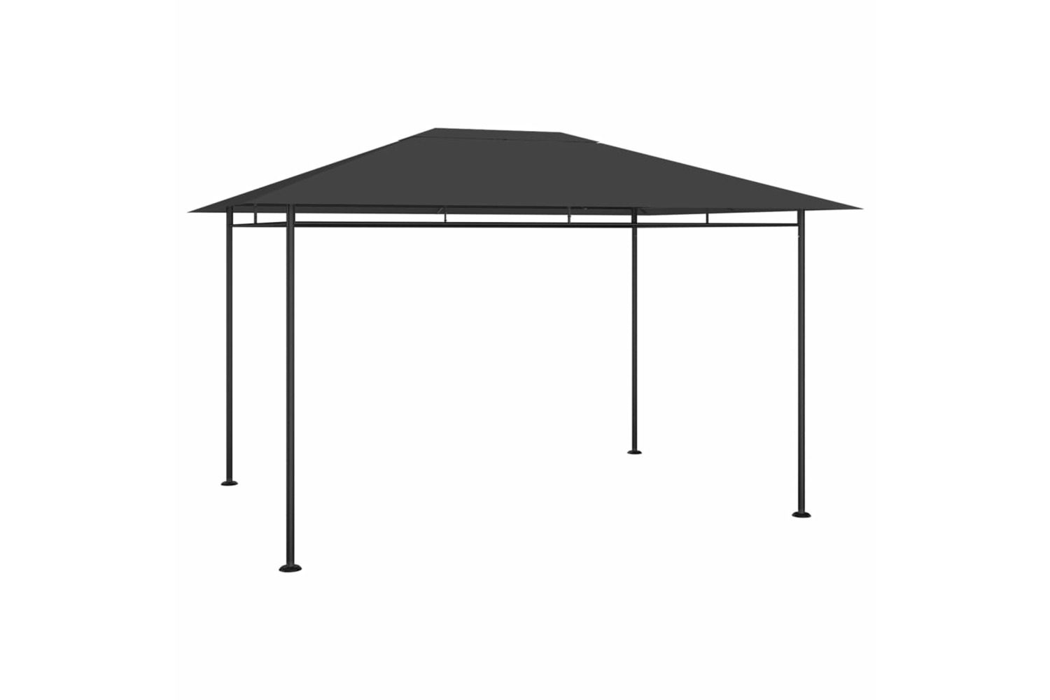 vidaXL 313923 Gazebo 384x281x270cm Anthracite 180 G/m²