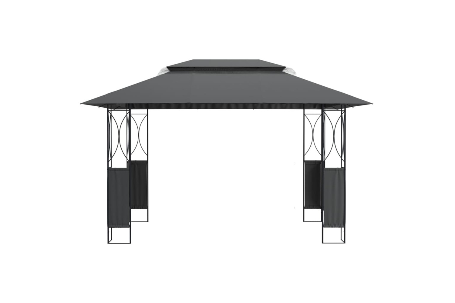 vidaXL 360142 Gazebo With Roof Anthracite 400x300x270cm Steel