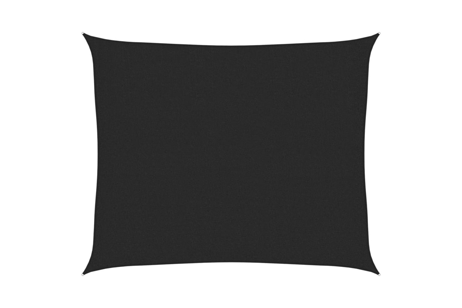 vidaXL 311727 Sunshade Sail 160 G/m² Black 2.5x3 M Hdpe
