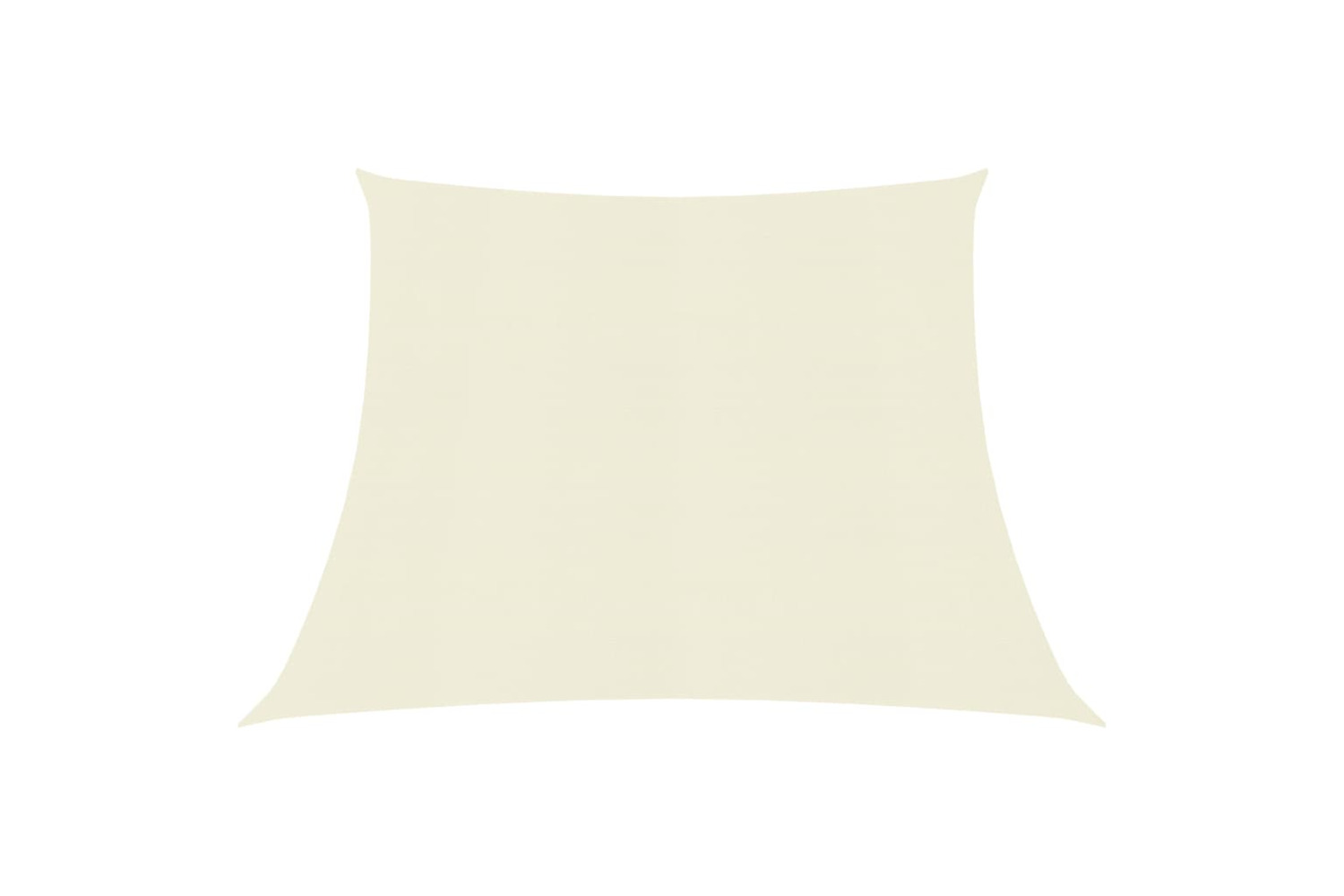 vidaXL 311215 Sunshade Sail 160 G/m² Cream 4/5x3 M Hdpe
