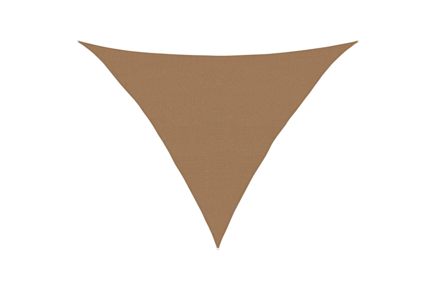 vidaXL 311430 Sunshade Sail 160 G/m² Taupe 5x5x6 M Hdpe