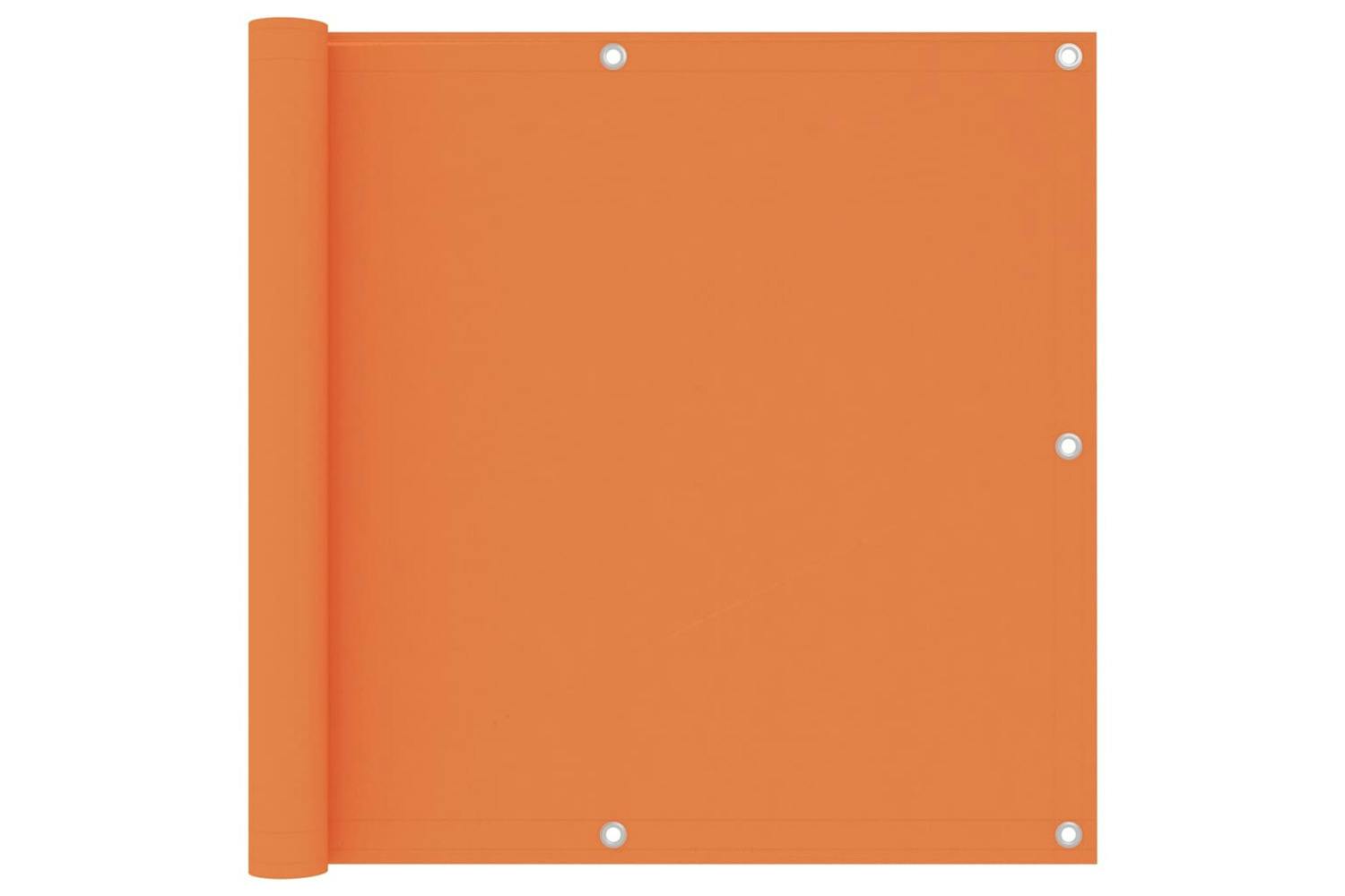 Vidaxl 135049 Balcony Screen Orange 90x400 Cm Oxford Fabric