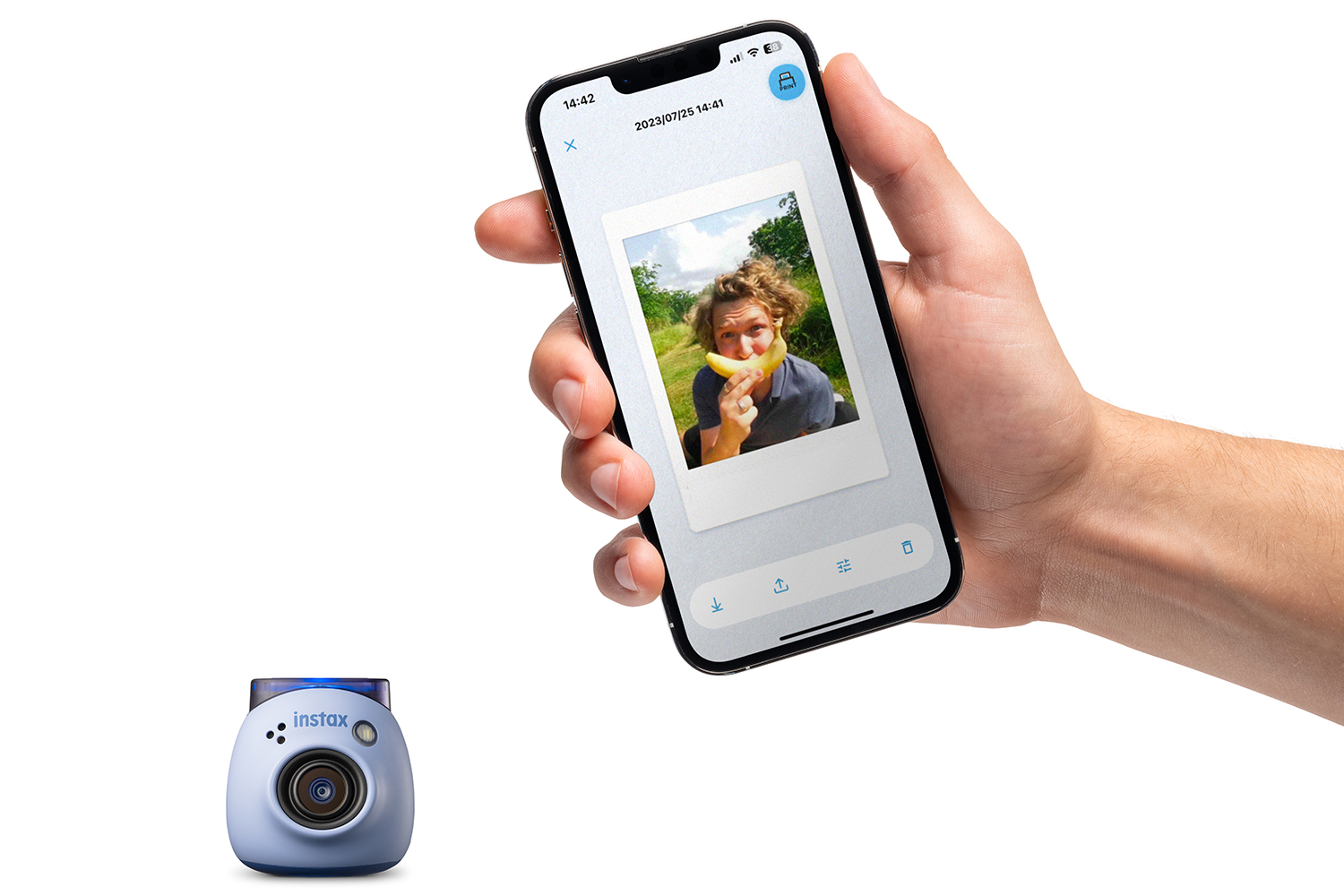Fujifilm Instax Pal Instant Camera | Blue