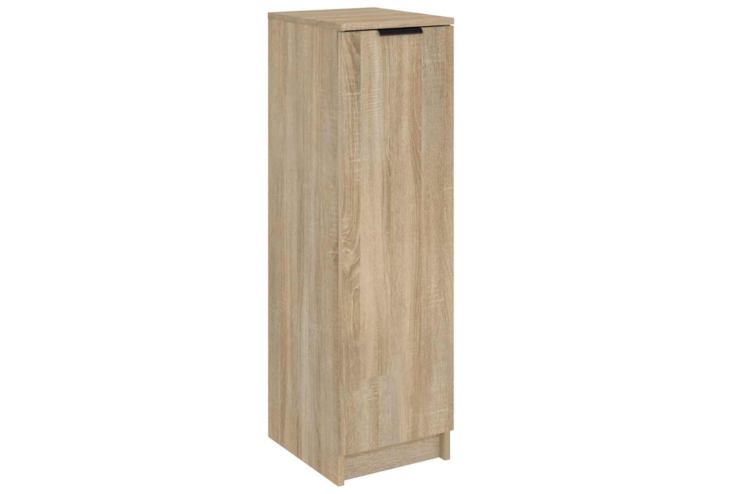 Vidaxl Shoe Cabinet Sonoma Oak 30x35x100 Cm Engineered Wood