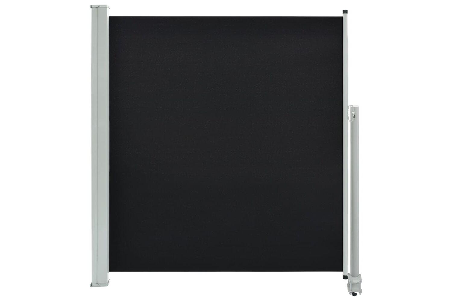 vidaXL 45190 Patio Retractable Side Awning 140 X 300cm Black