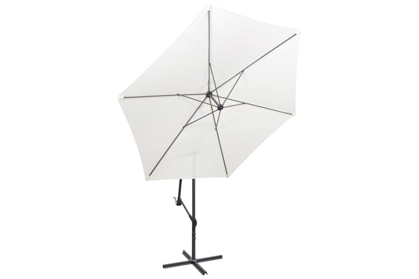 Vidaxl 42202 Cantilever Umbrella 3 M Sand White