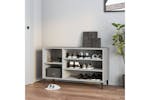 Vidaxl 819752 Shoe Cabinet Concrete Grey 102x36x60 Cm Engineered Wood