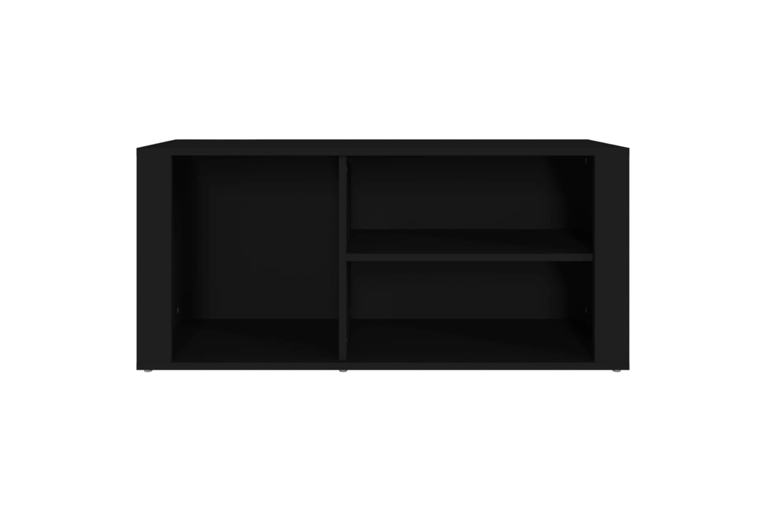 vidaXL 816921 Shoe Cabinet Black 100x35x45cm Engineered Wood