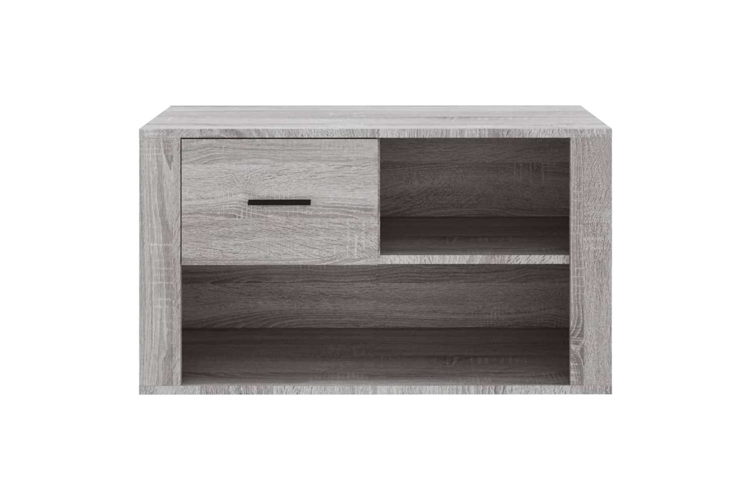 vidaXL 816758 Shoe Cabinet Grey Sonoma 80x35x45cm Engineered Wood