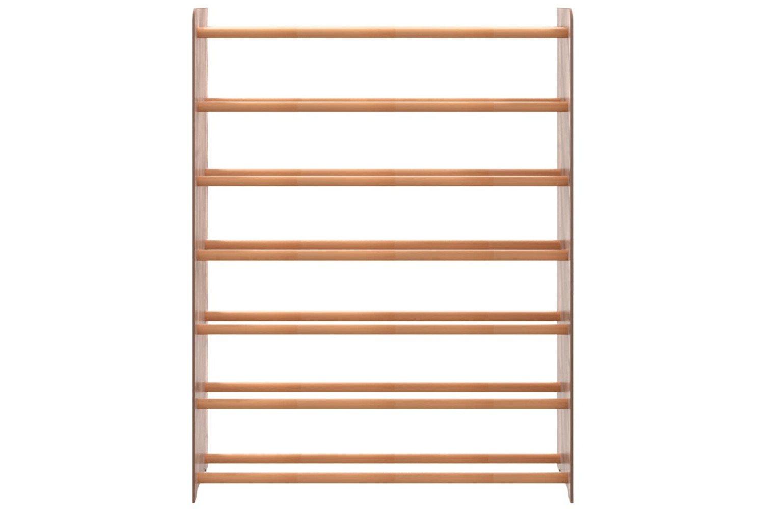 vidaXL 327350 Shoe Rack Brown 90x24x117cm Engineered Wood