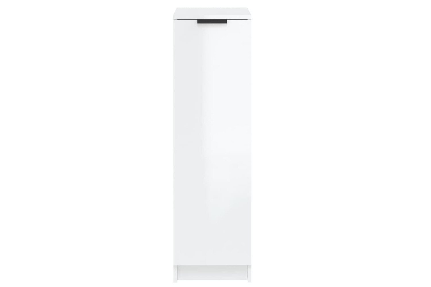 vidaXL 811436 Shoe Cabinet High Gloss White 30x35x100cm Engineered Wood