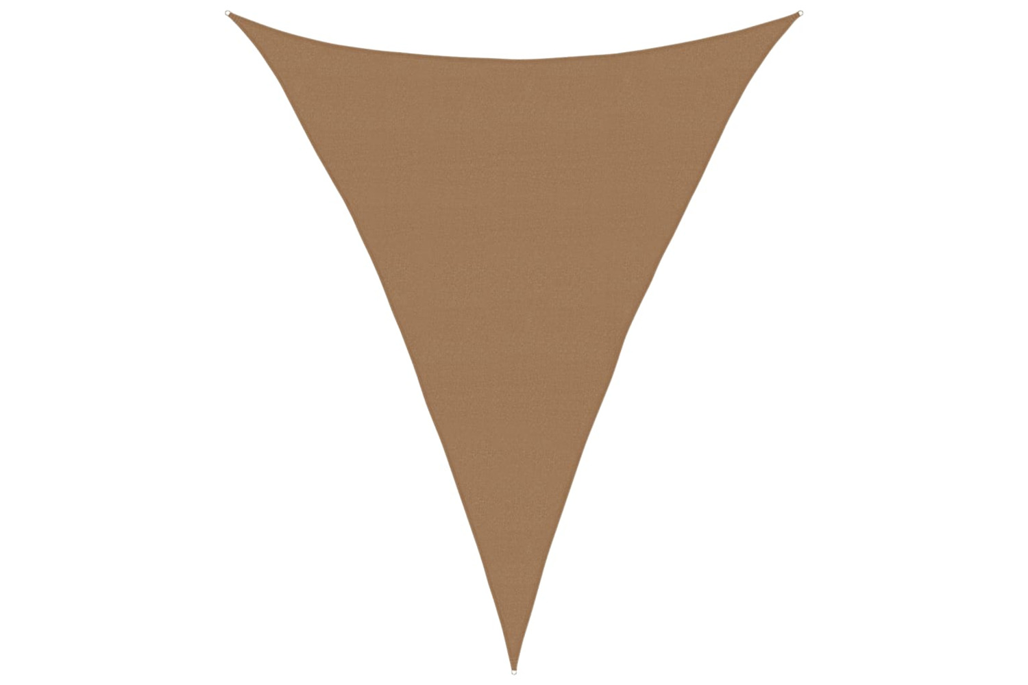vidaXL 311428 Sunshade Sail 160 G/m² Taupe 5x6x6 M Hdpe