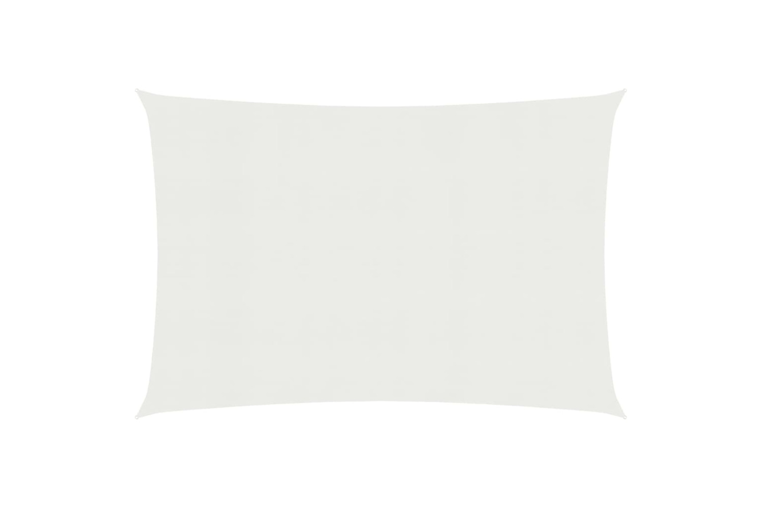 vidaXL 311230 Sunshade Sail 160 G/m² White 2x4.5 M Hdpe