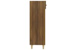 Vidaxl 817563 Shoe Cabinet Brown Oak 30x35x105 Cm Engineered Wood