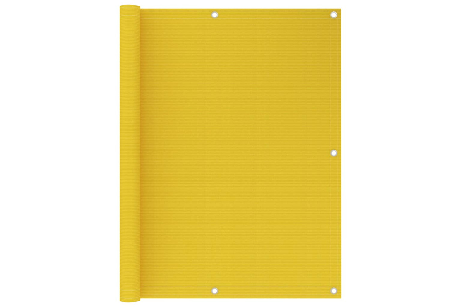 vidaXL 311001 Balcony Screen Yellow 120x400cm Hdpe