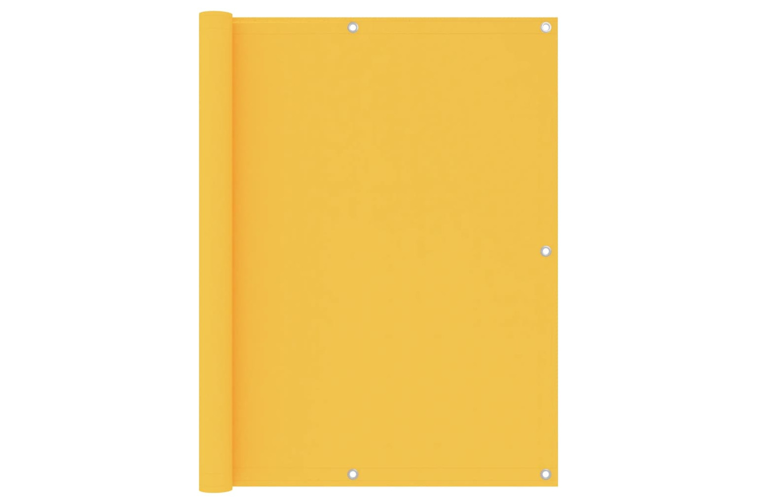 vidaXL 135031 Balcony Screen Yellow 120x600cm Oxford Fabric