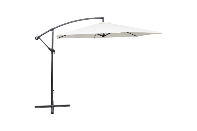 Vidaxl 42202 Cantilever Umbrella 3 M Sand White