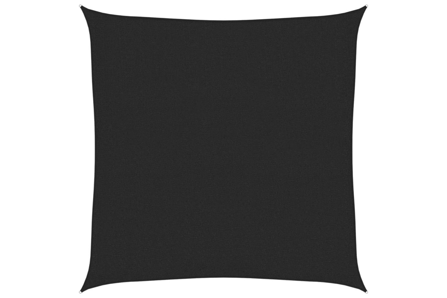 vidaXL 311712 Sunshade Sail 160 G/m² Black 2x2 M Hdpe