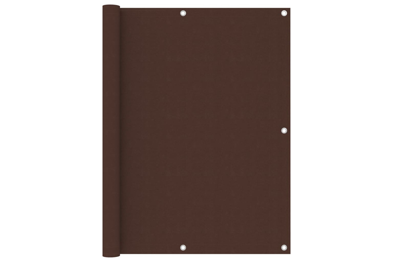 vidaXL 135078 Balcony Screen Brown 120x500cm Oxford Fabric