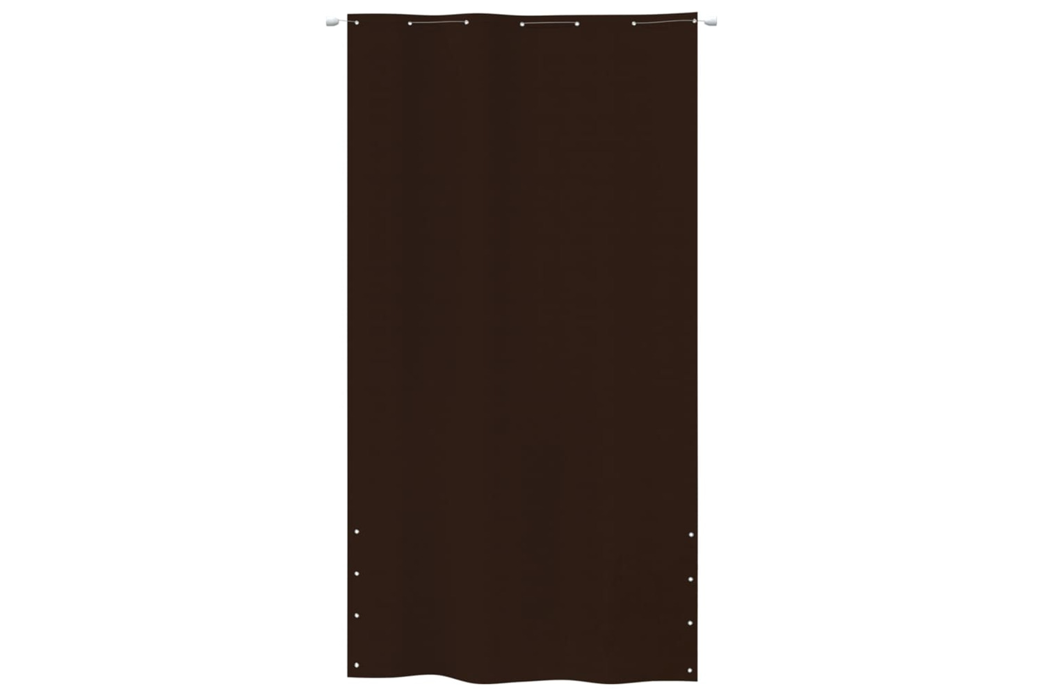vidaXL 148561 Balcony Screen Brown 140x240cm Oxford Fabric