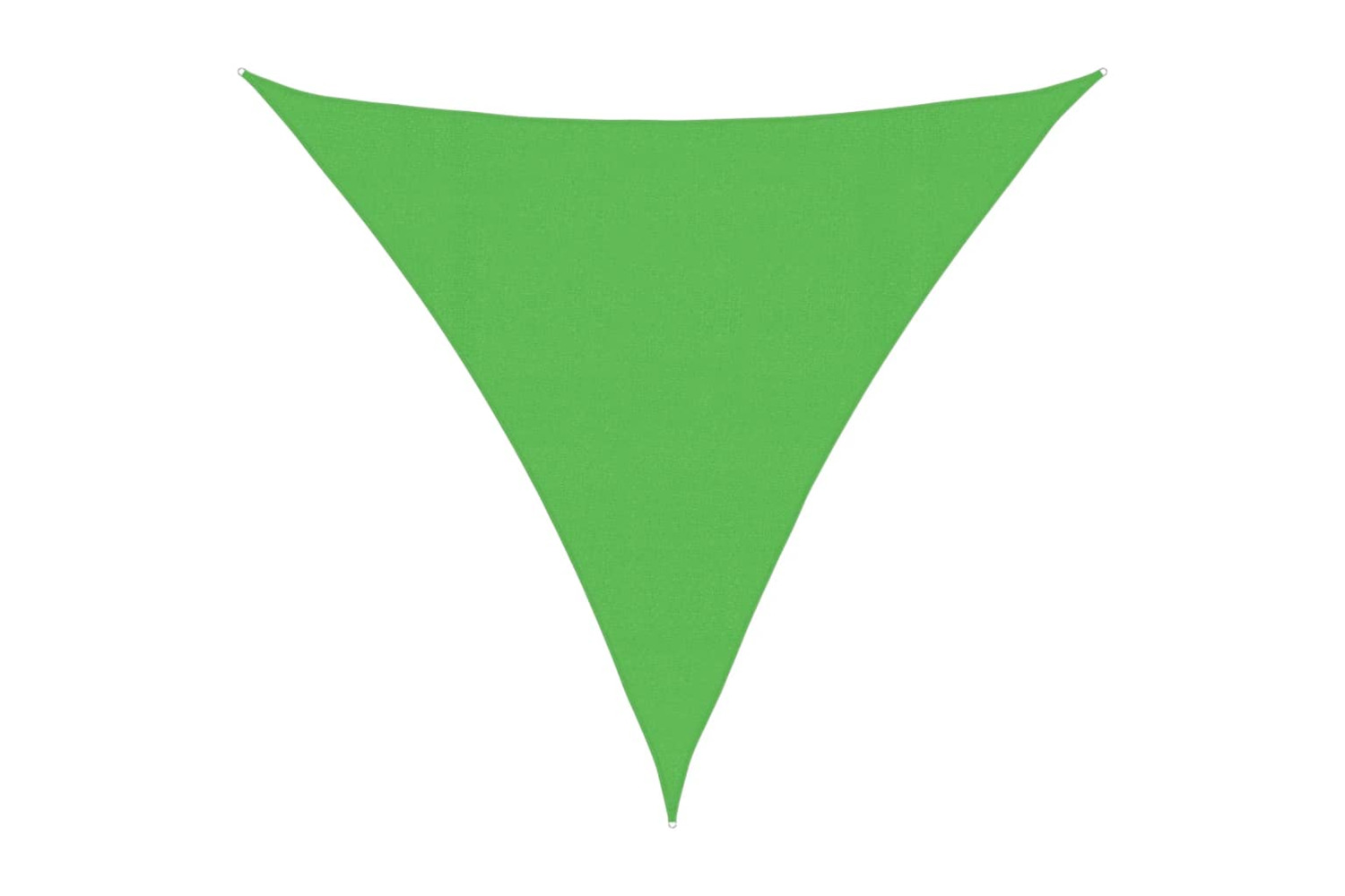 vidaXL 311315 Sunshade Sail 160 G/m² Light Green 4.5x4.5x4.5 M Hdpe