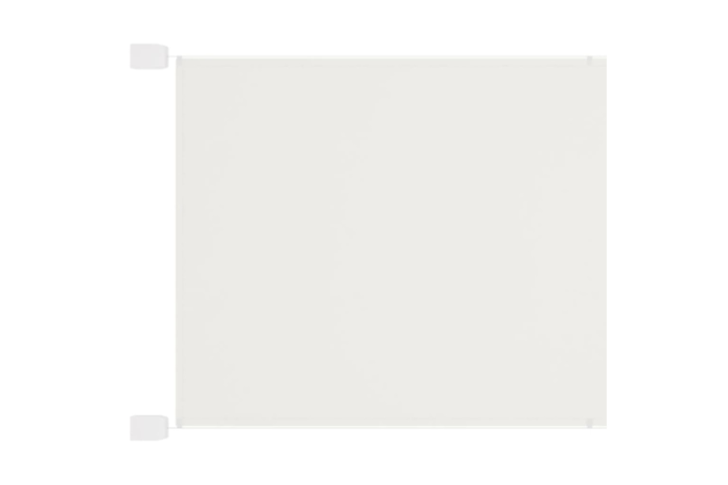 vidaXL 148154 Vertical Awning White 60x800cm Oxford Fabric