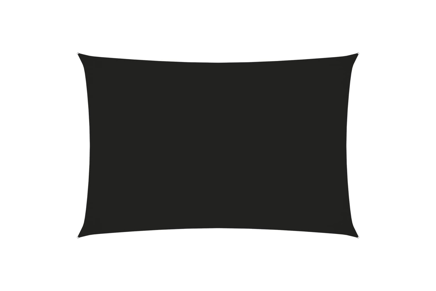 vidaXL 135758 Sunshade Sail Oxford Fabric Rectangular 2.5x4.5 M Black