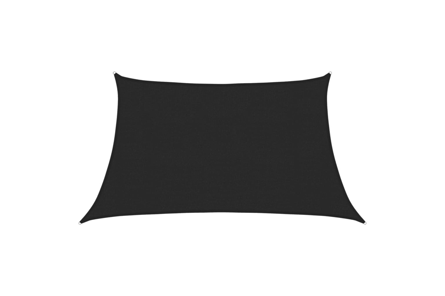 vidaXL 311763 Sunshade Sail 160 G/m² Black 3/4x2 M Hdpe
