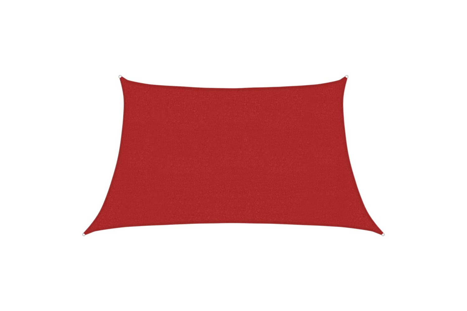 vidaXL 311653 Sunshade Sail 160 G/m² Red 3/4x2 M Hdpe