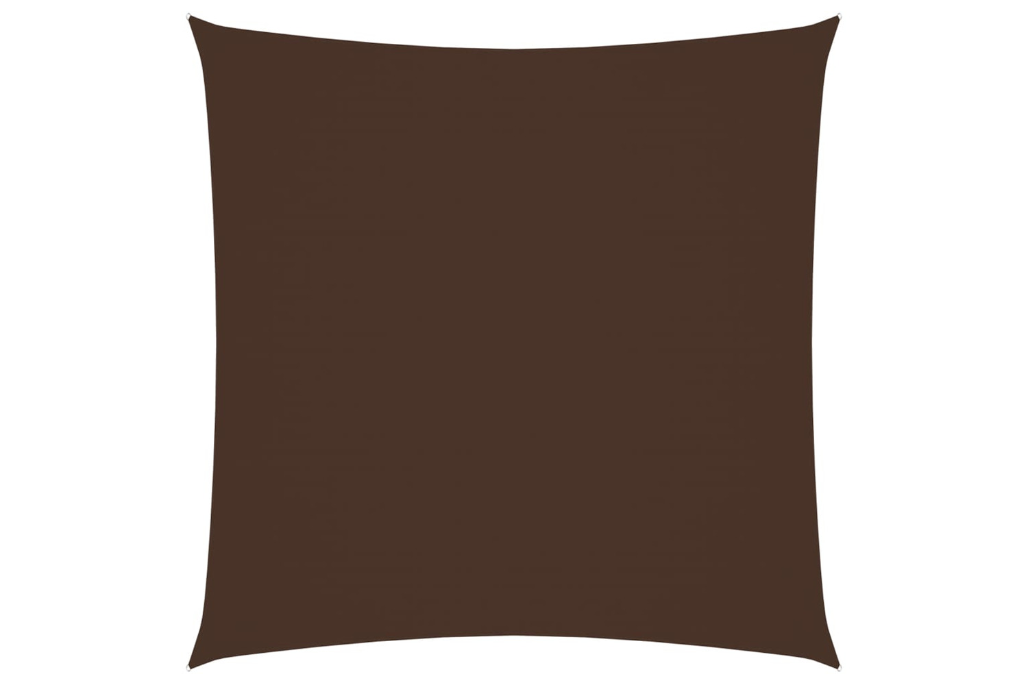 vidaXL 135803 Sunshade Sail Oxford Fabric Square 7x7 M Brown