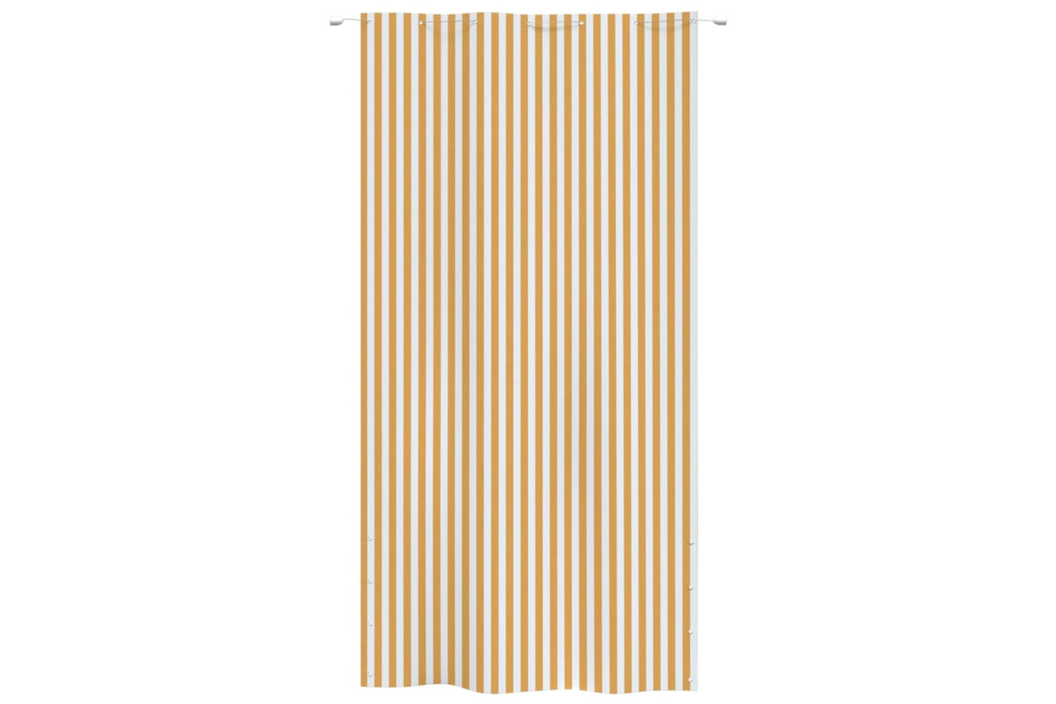 vidaXL 148541 Balcony Screen Yellow And White 140x240cm Oxford Fabric